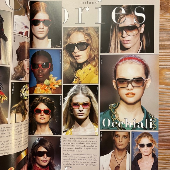 FASHION MAGAZINE BOOK MODA N.76 Spring Summer 2005 - Picture 5 of 16